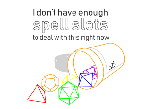 spell slots dark transparent (this)